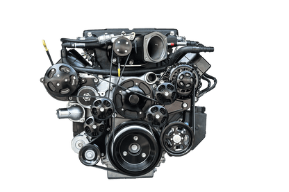 Wegner Front Drive Kit (LS) - Edelbrock 2.3L Corvette Offset