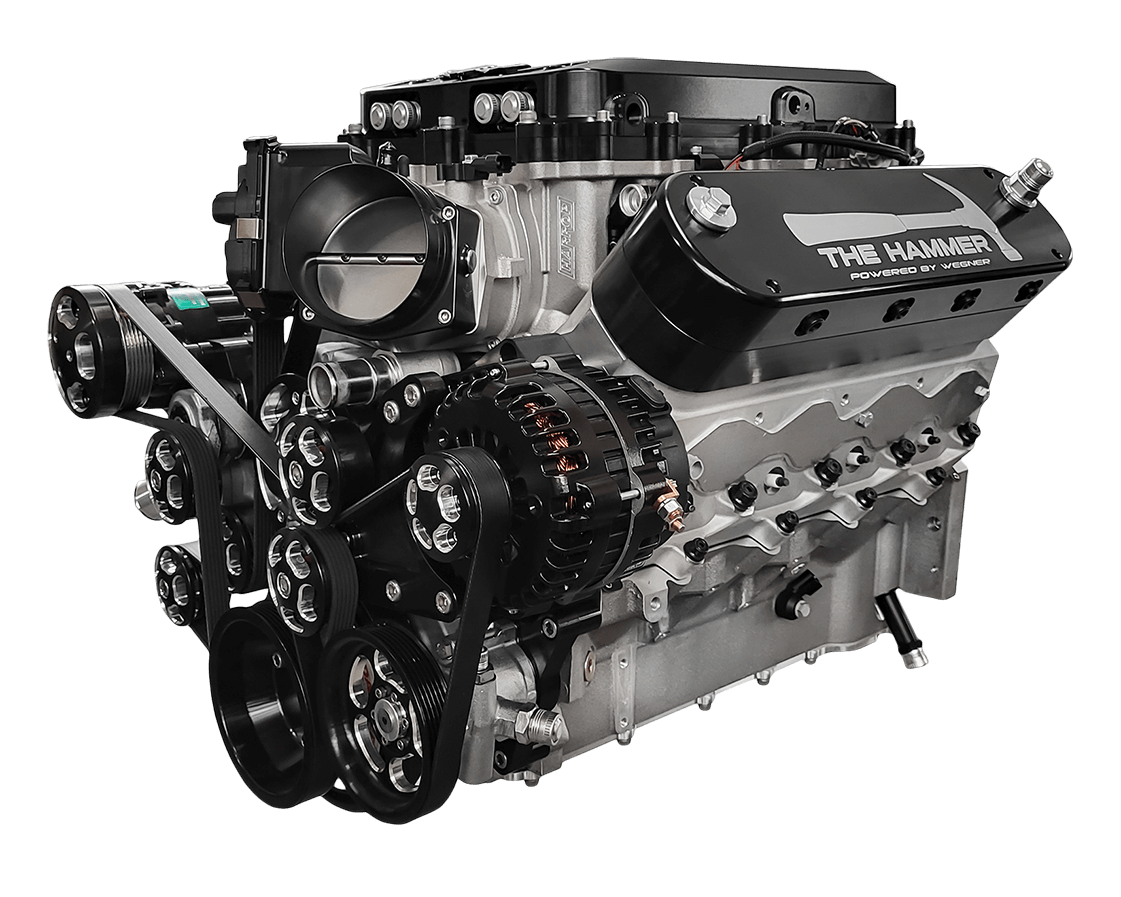 Wegner Front Drive Kit (LS) - Harrop 2650i Corvette Offset