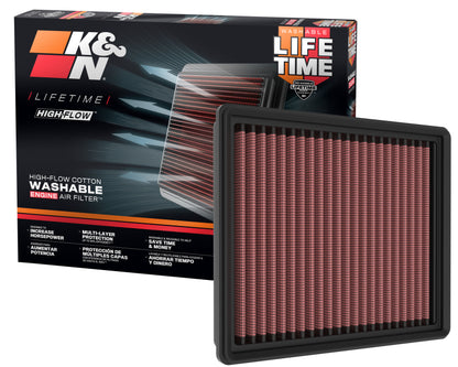 K&N 2020 Ford Escape Hybrid L4-2.5L Replacement Air Filter