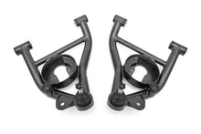 BMR 82-92 F-Body A-arms Lower DOM, Non-adj Delrin Bushings Spring Pocket - Black Hammertone