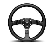 Momo Competition Steering Wheel 350 mm - Black AirLeather/Black Spokes