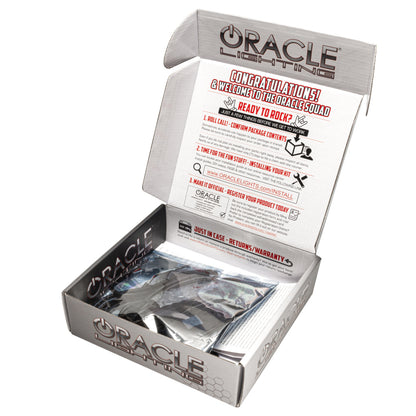 Oracle 21-22 Ford Bronco Headlight Halo Kit w/DRL Bar - Base Headlights -w/RF Cntrl