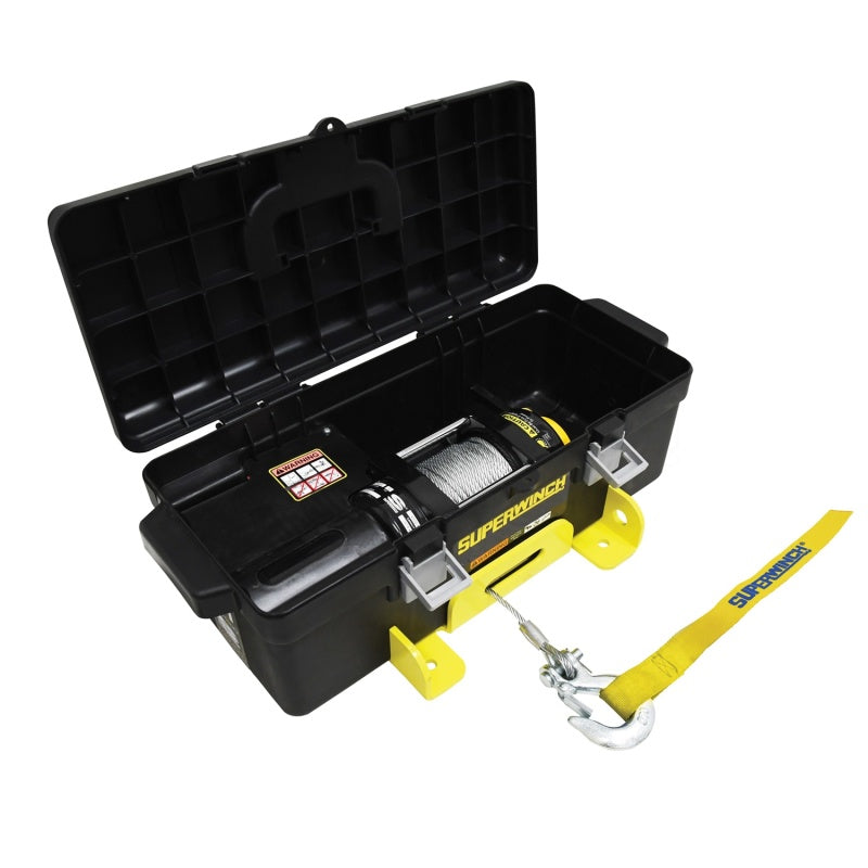 
                      
                        Superwinch 4000 LBS 12V DC 3/16in x 50ft Steel Rope Winch2Go Steel Rope
                      
                    