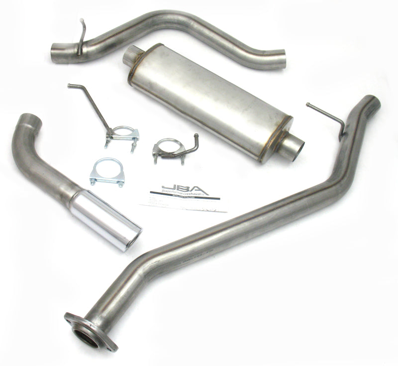 
                      
                        JBA 99-06 Chevrolet Silverado1500 Ext Cab Short Bed 4.3-5.3L 409SS Single Cat-Back Exhaust
                      
                    