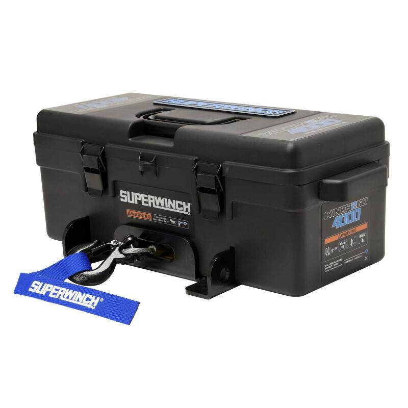 
                      
                        Superwinch 4000 LBS 12V DC 3/16in x 50ft Steel Rope Winch2Go Steel Rope
                      
                    