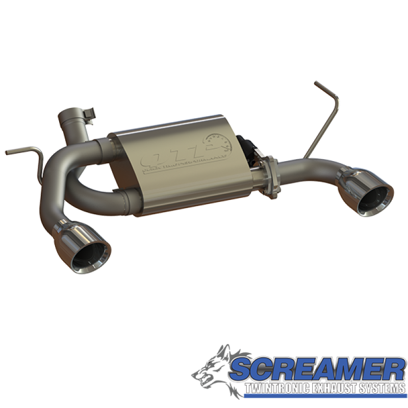 
                      
                        2007-2018 Jeep Wrangler JK QTP Screamer Axle Back
                      
                    