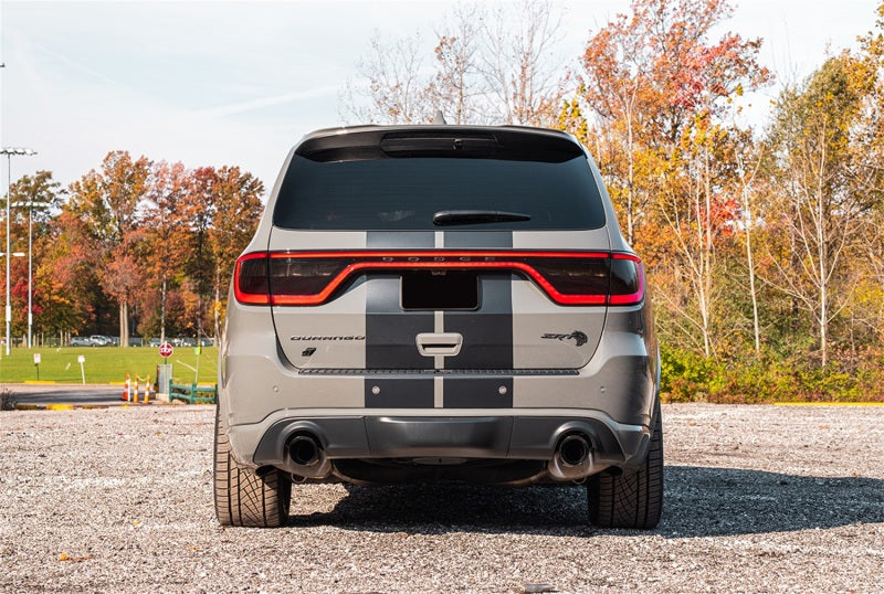 Corsa 2021-2025 Dodge Durango SRT Hellcat Cat-Back 2.75in Dual Rear Exit Xtreme 4.5in Black PVDTips