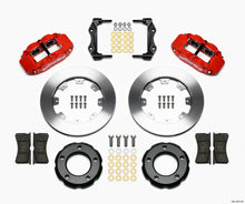 Wilwood Narrow Superlite 4R Front Kit 12.19in Drilled Red 82-86 Jeep CJ
