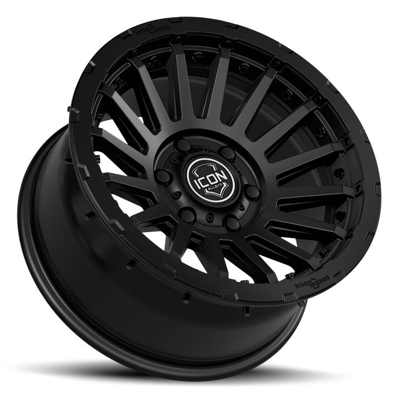
                      
                        ICON Recon Pro 17x8.5 5x5 -6mm Offset 4.5in BS 71.5mm Bore Satin Black Wheel
                      
                    