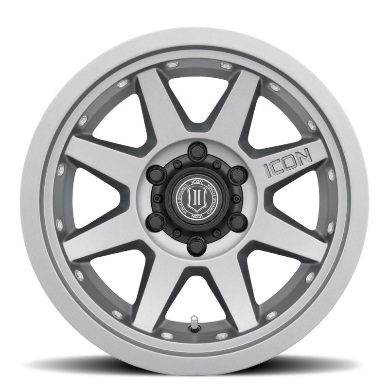 
                      
                        ICON Rebound Pro 17x8.5 6x135 6mm Offset 5in BS 87.1mm Bore Titanium Wheel
                      
                    