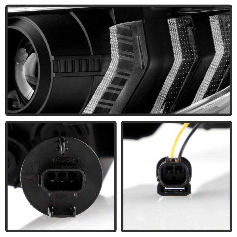 
                      
                        Spyder Honda Civic 16- 2DR/4DR/Hatchback Projector Headlights - Black PRO-YD-HC16SI-SEQGR-BK
                      
                    