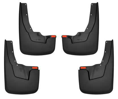 Husky Liners 19-22 RAM 1500 w/ OEM Fender Flares Custom-Molded Front & Rear Mud Guards