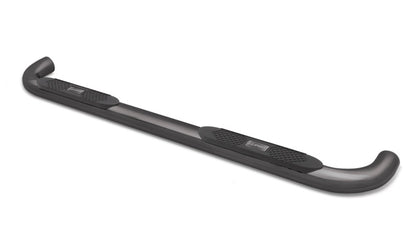 Lund 09-17 Dodge Ram 1500 Quad Cab 4in. Oval Curved Steel Nerf Bars - Black