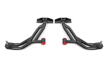 BMR 10-14 Ford Mustang Non-Adj. Lower A-Arms Delrin/Rod w/ 19mm Tall Ball Joint - Black Hammertone