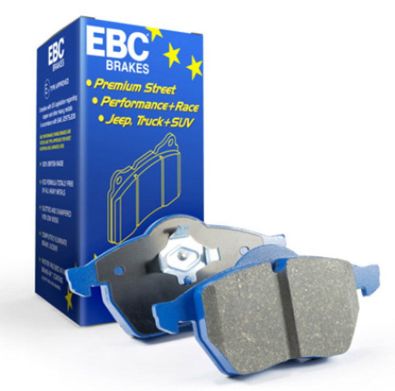 
                      
                        EBC 01-03 Mazda Miata MX5 1.8L Bluestuff Front Brake Pads
                      
                    