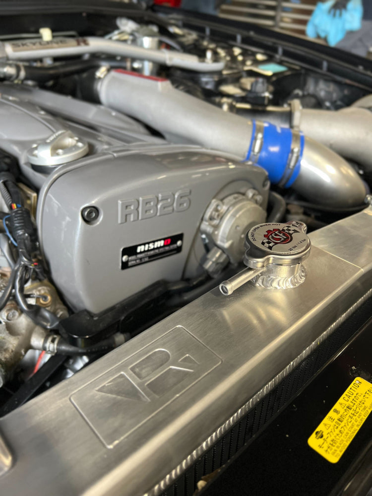 
                      
                        CSF Nissan R33 Skyline GT-R/GTS Full Billet Aluminum High-Performance Radiator - Black
                      
                    