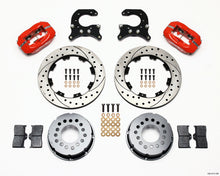 Wilwood Forged Dynalite P/S Rear Kit Drilled Red 58-64 Olds/Pontiac Ends