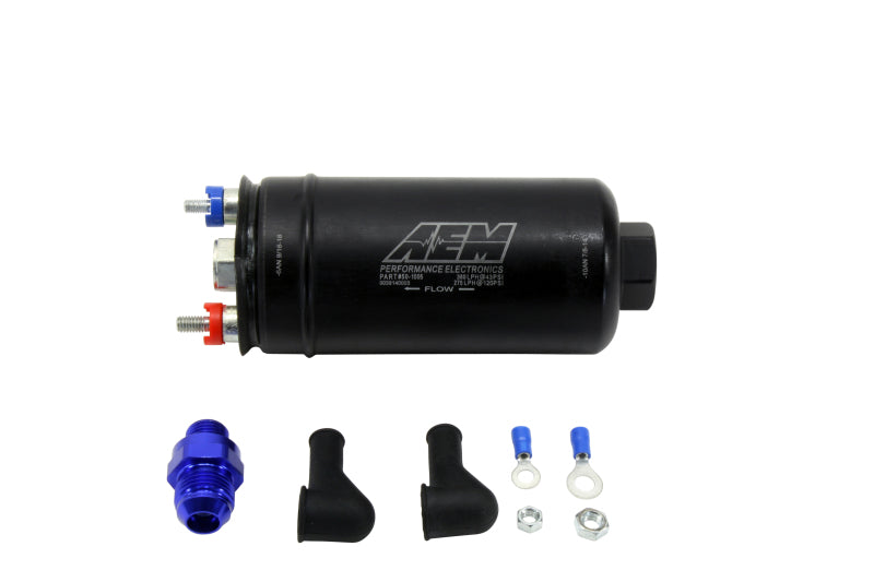 
                      
                        AEM 400LPH High Pressure Fuel Pump -6AN Female Out, -10AN Female In
                      
                    
