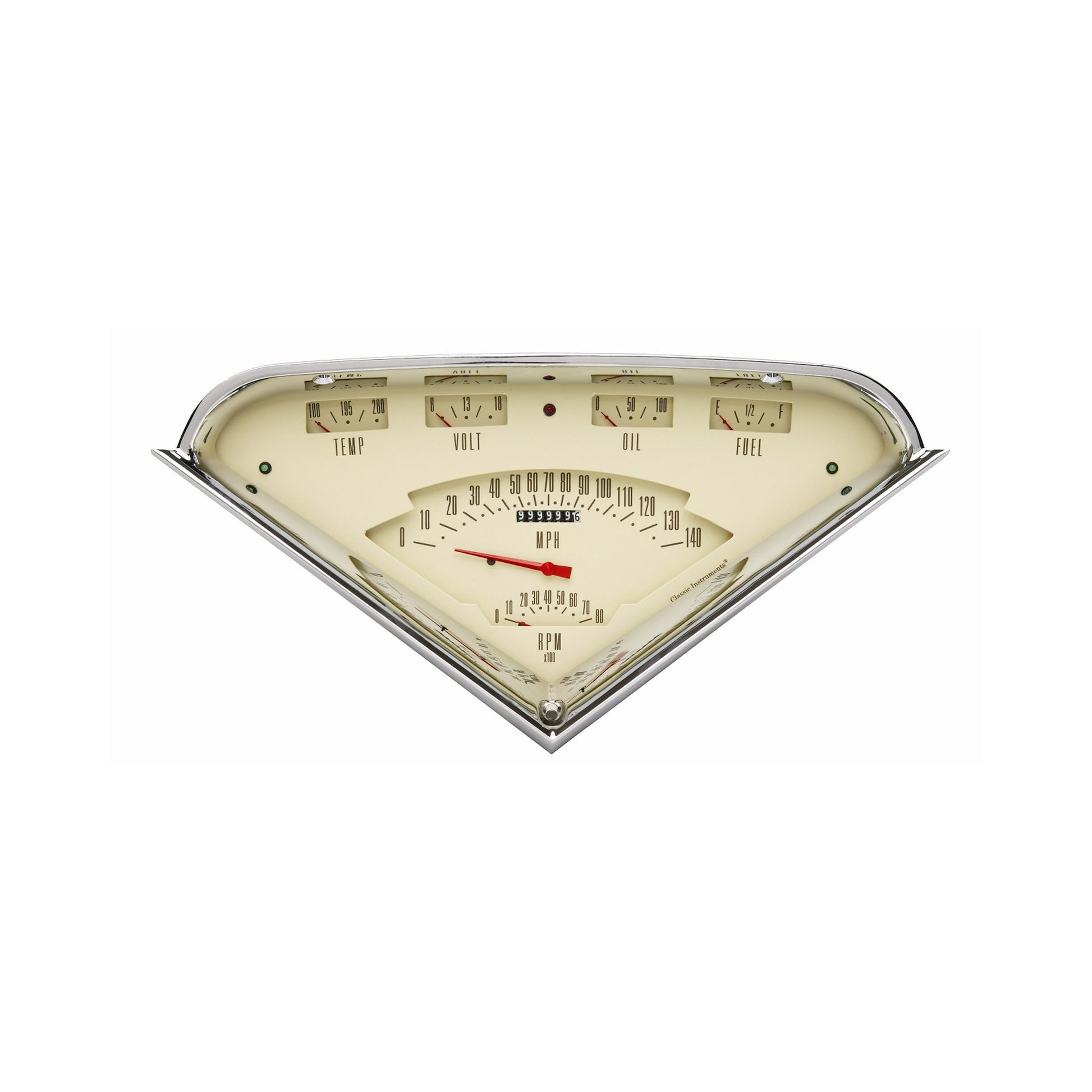 Classic Instruments Vintage Tan Tach Force Package | Classic Instruments