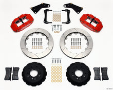 Wilwood Narrow Superlite 6R Front Hat Kit 13.06in Red 65-82 Corvette C2/C3