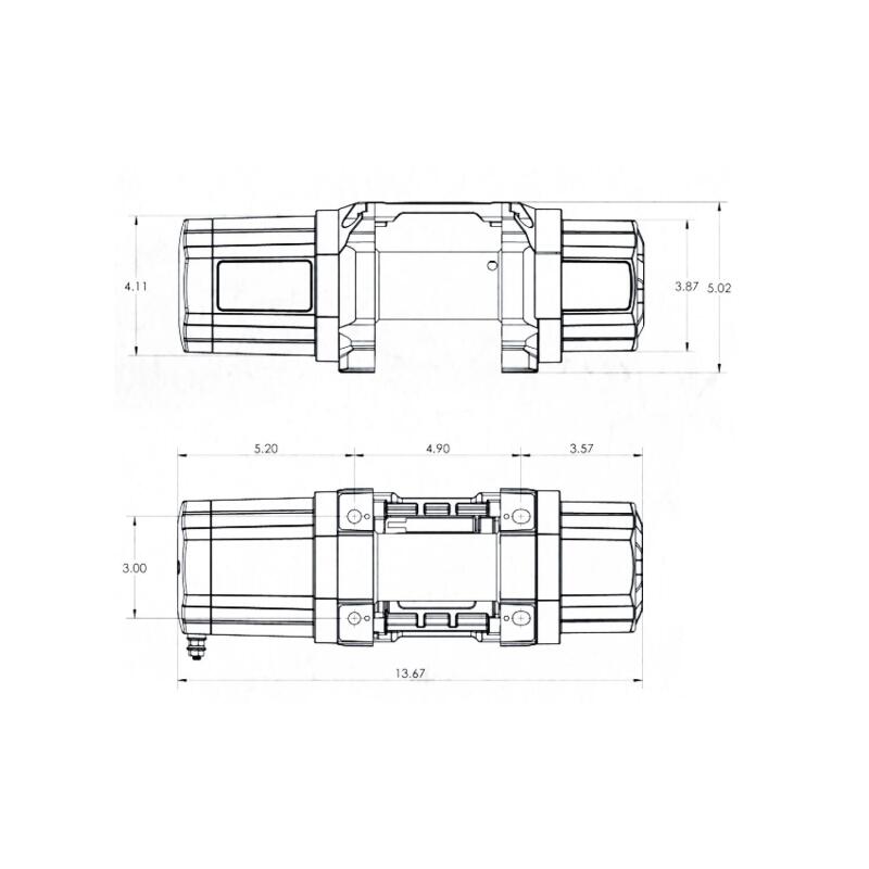 
                      
                        Superwinch 3500 LBS 12V DC 7/32in x 40ft Steel Rope Roller Fairlead SP 35 Winch
                      
                    