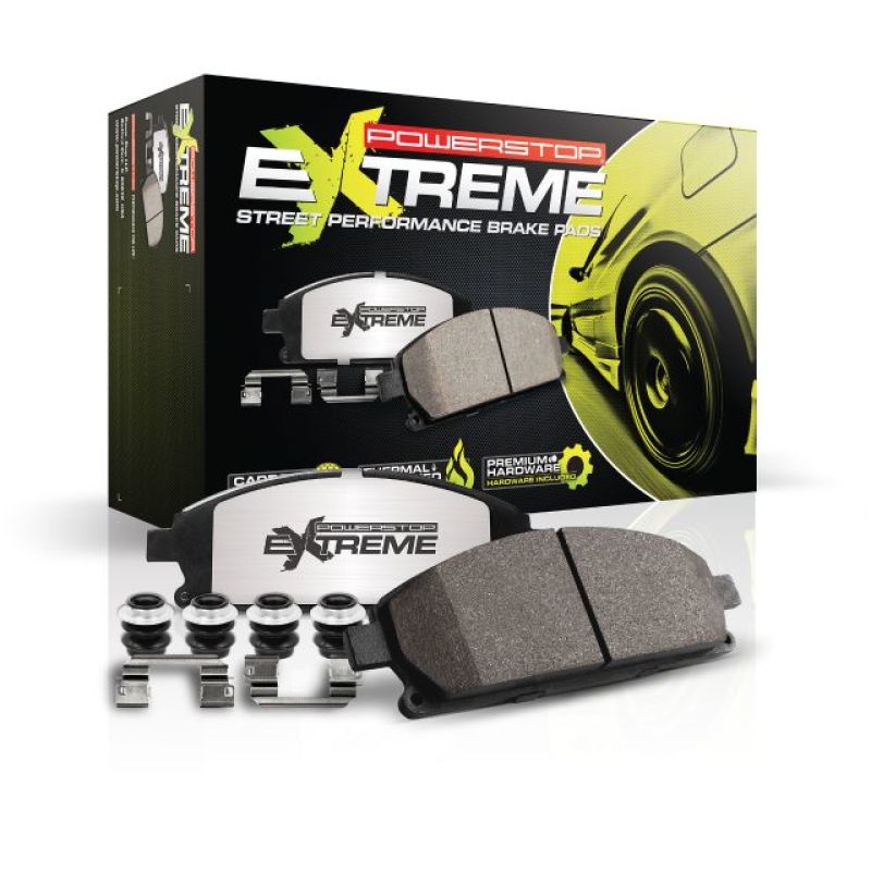 
                      
                        Power Stop 99-06 Audi A4 Front Z26 Extreme Street Brake Pads w/Hardware
                      
                    