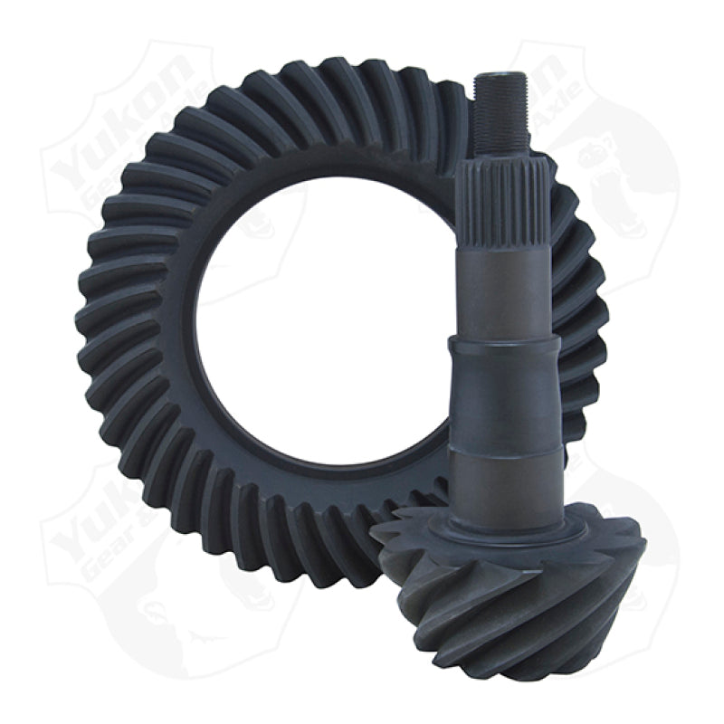 
                      
                        Yukon Gear High Performance Gear Set For Ford 8.8in Reverse Rotation in a 4.11 Ratio
                      
                    