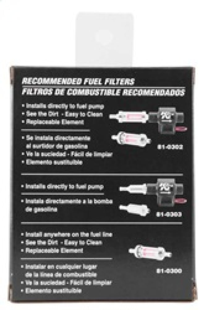 
                      
                        K&N Performance Electric Fuel Pump 1-2 PSI
                      
                    