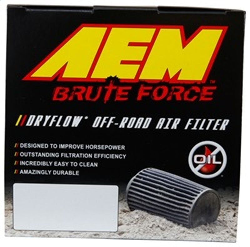 
                      
                        AEM 3 in x 5 in Dryflow Air Filter
                      
                    