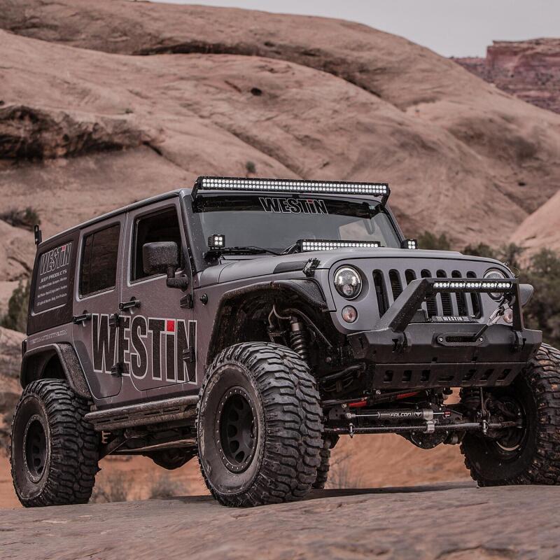 
                      
                        Westin/Snyper 07-17 Jeep Wrangler Unlimited Triple Tube Rock Rail Steps - Textured Black
                      
                    