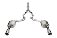 Corsa 24+ Ford Mustang GT Xtreme CatBack Exhaust Sys 3.0in Dual Rear Exit w/4.5in StraightCut Tips
