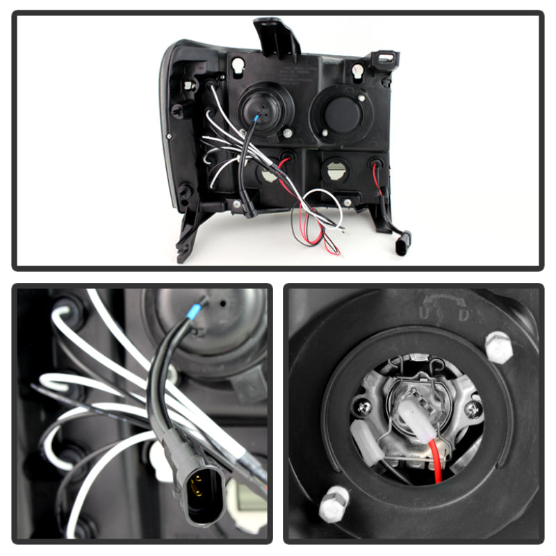 
                      
                        Spyder GMC Sierra 1500/2500 07-13 Projector Headlights LED Halo- LED Blk Smke PRO-YD-GS07-HL-BSM
                      
                    