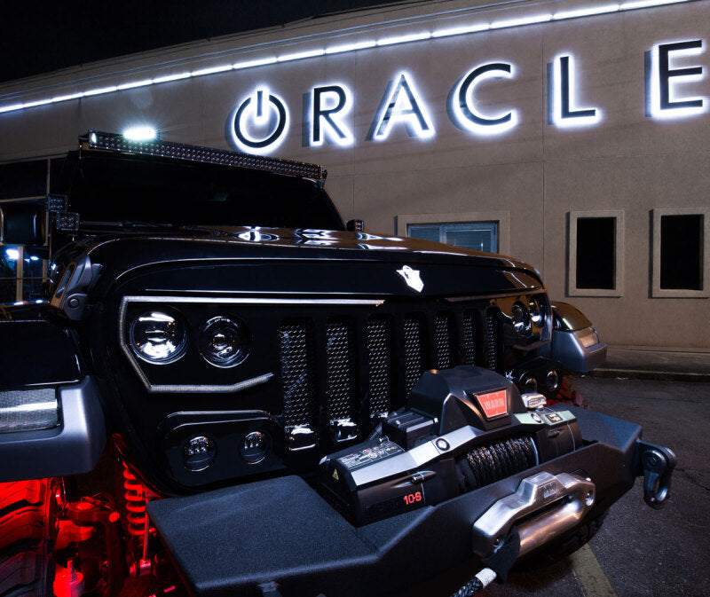 Oracle Black Series - 7D 13.5in 72W Dual Row LED Light Bar - 6000K