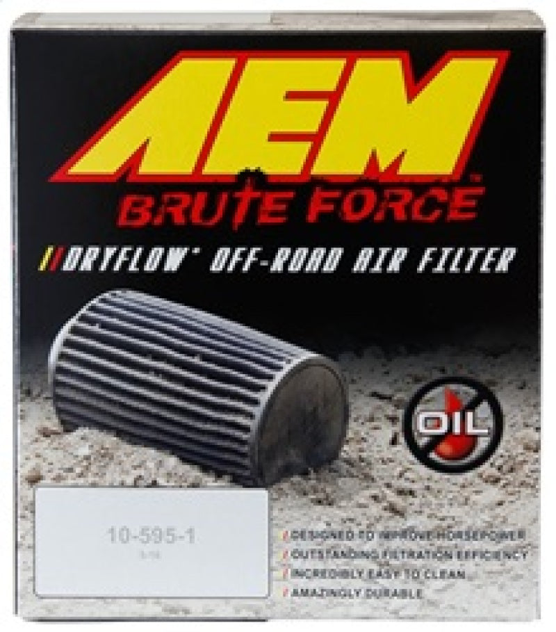 
                      
                        AEM 3 in x 5 in Dryflow Air Filter
                      
                    