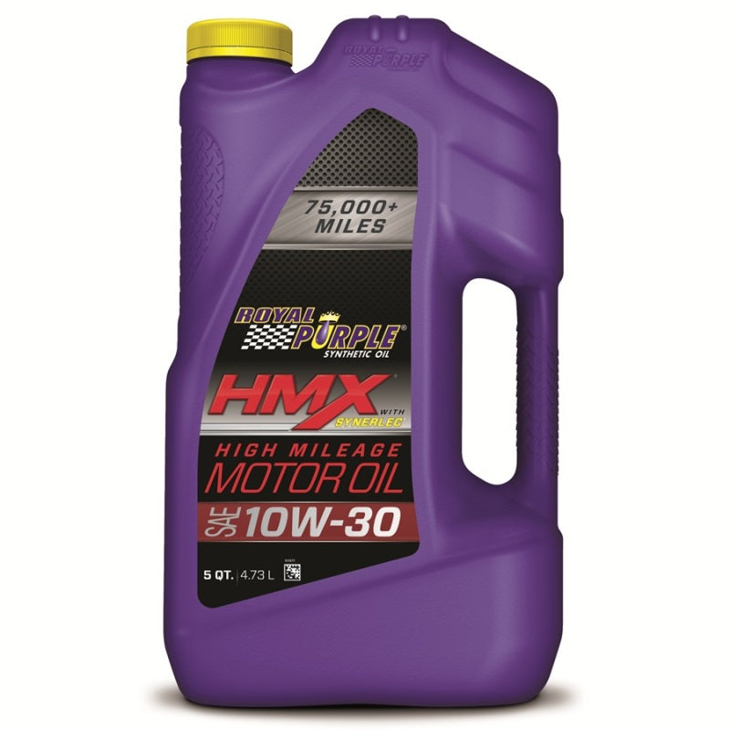 
                      
                        Royal Purple HMX Premium Synthetic High Mileage 10W-30 Motor Oil - 5 Quart
                      
                    