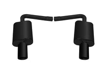 Gibson 11-18 Jeep Grand Cherokee Laredo 3.6L 2.25in Axle-Back Dual Exhaust - Black Elite