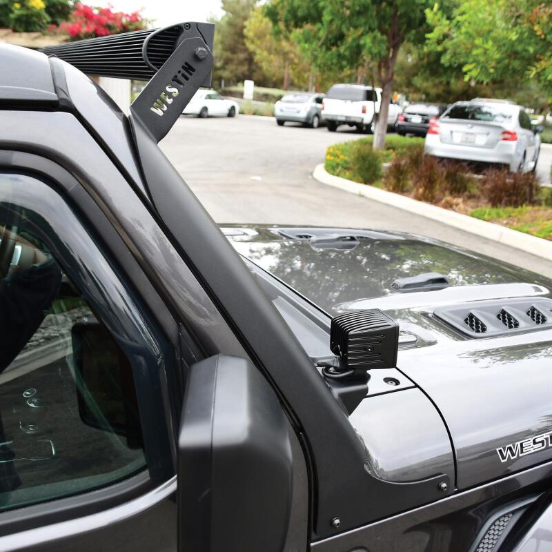 
                      
                        Westin 18-19 Jeep Wrangler Pillar LED Light Mount - Black
                      
                    