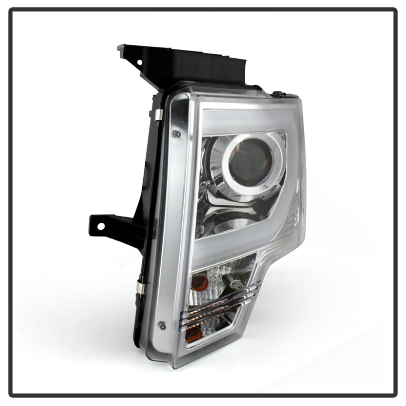 
                      
                        Spyder Ford F150 09-14 Projector Headlights Halogen Model- Light Bar DRL Chrm PRO-YD-FF15009-LBDRL-C
                      
                    