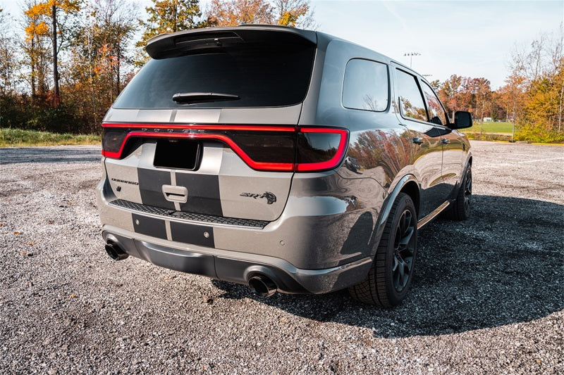 Corsa 2021-2025 Dodge Durango SRT Hellcat Cat-Back 2.75in Dual Rear Exit Xtreme 4.5in Black PVDTips