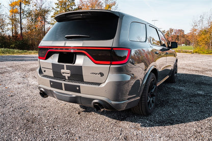 Corsa 2021-2025 Dodge Durango SRT Hellcat Cat-Back 2.75in Dual Rear Exit Xtreme 4.5in Black PVDTips