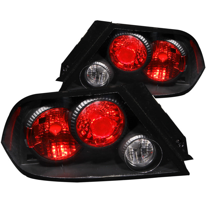 
                      
                        ANZO 2002-2003 Mitsubishi Lancer Taillights Black
                      
                    