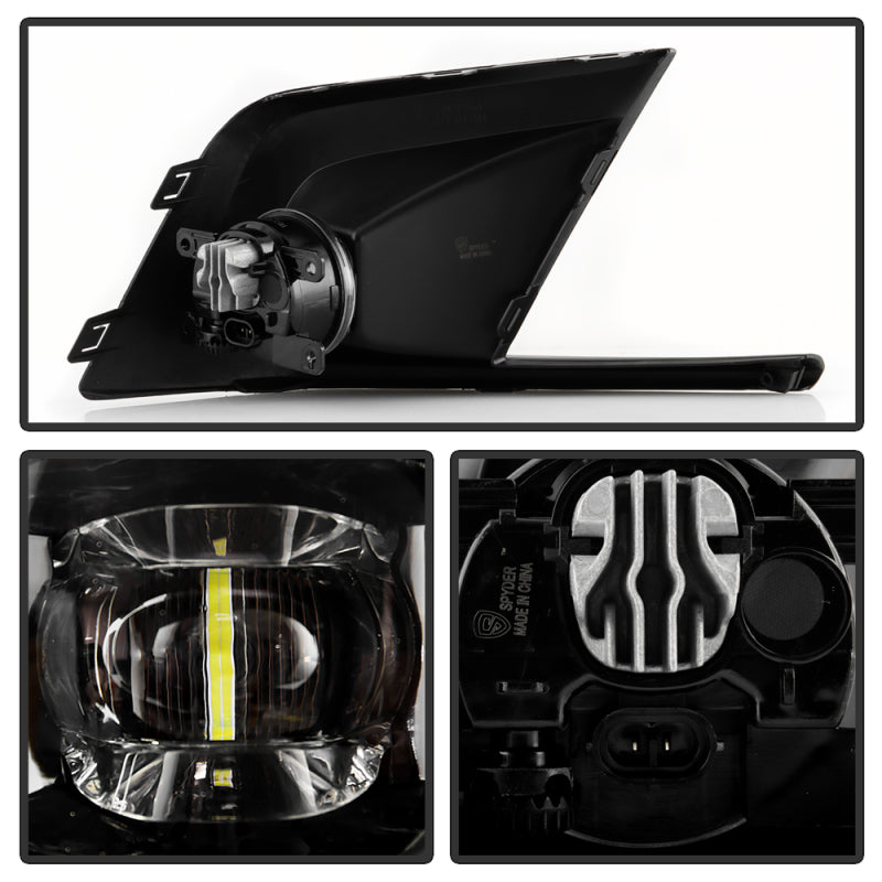 
                      
                        Spyder 22-23 Honda Civic OEM Full LED Fog Lights w/ Switch - Clear
                      
                    