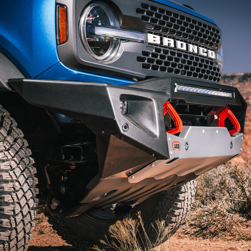
                      
                        ARB 2021 Ford Bronco Front Bumper Wide Body - Non-Winch (Fit Kit NOT Included)
                      
                    