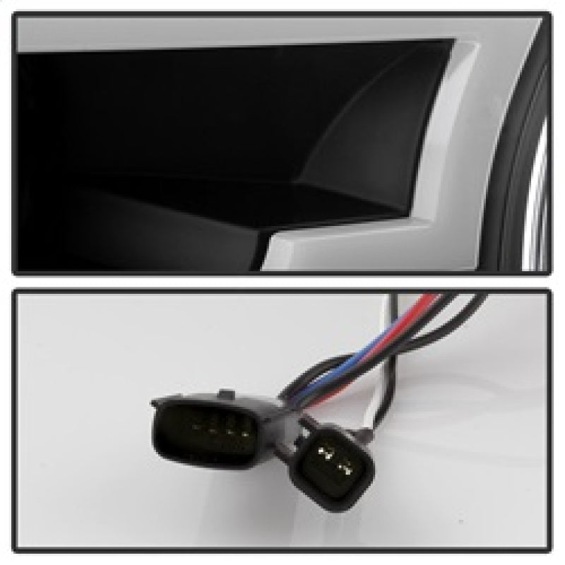 
                      
                        Spyder Ford F150 2015-2017 Projector Headlights - Light Bar DRL LED - Black PRO-YD-FF15015-LBDRL-BK
                      
                    
