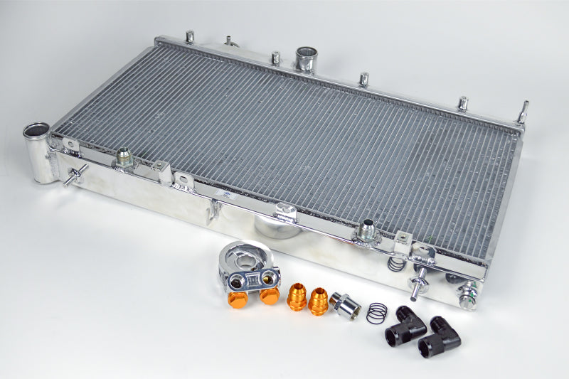 
                      
                        CSF 08-15 Subaru WRX/STI 2-Row Radiator w/Built-In Oil Cooler
                      
                    