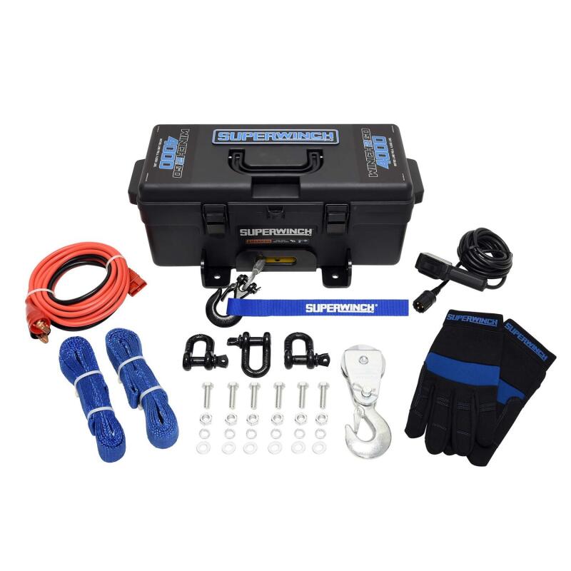 
                      
                        Superwinch 4000 LBS 12V DC 3/16in x 50ft Steel Rope Winch2Go Steel Rope
                      
                    