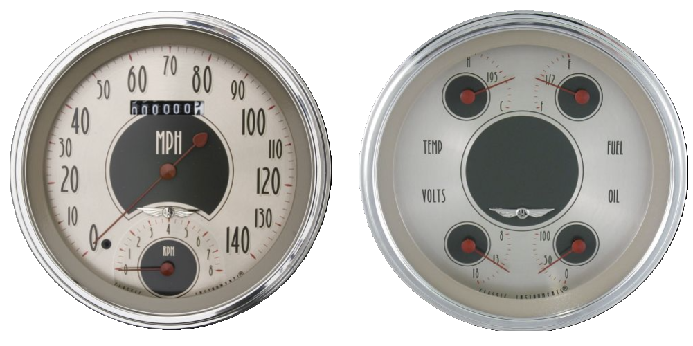 Classic Instruments 4-5/8" Speedtachular & Quad | Classic Instruments