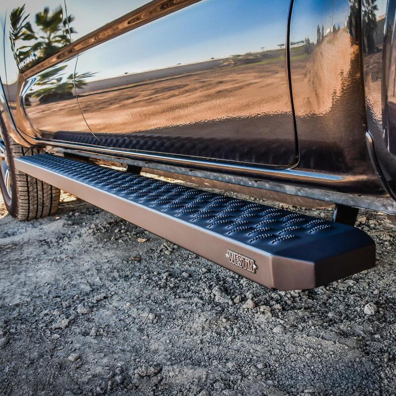 
                      
                        Westin Grate Steps Running Boards 79 in - Textured Black
                      
                    