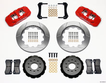 Wilwood AERO6 Front Hat Kit 14.00 Red 2005-2014 Mustang