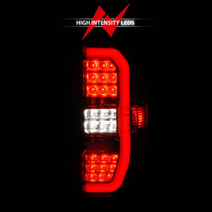 ANZO 14-18 GMC Sierra 1500 LED Taillights Red/Clear